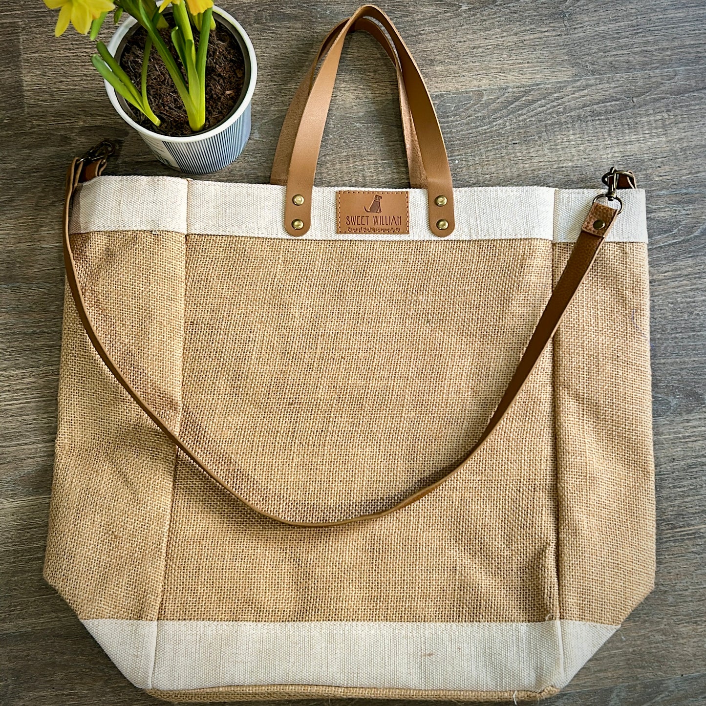 Sweet William Jute Bag