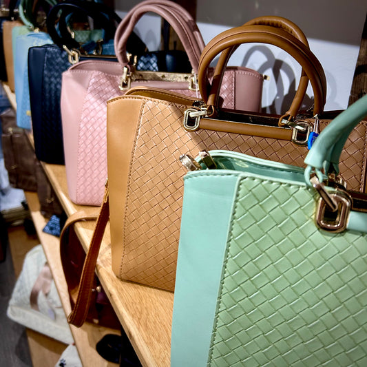 Handbags by Glamor (with long and short strap)