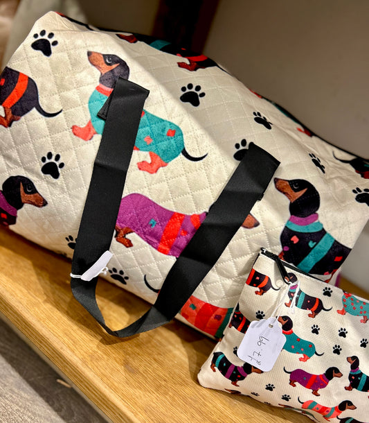 Dachshund Holdall